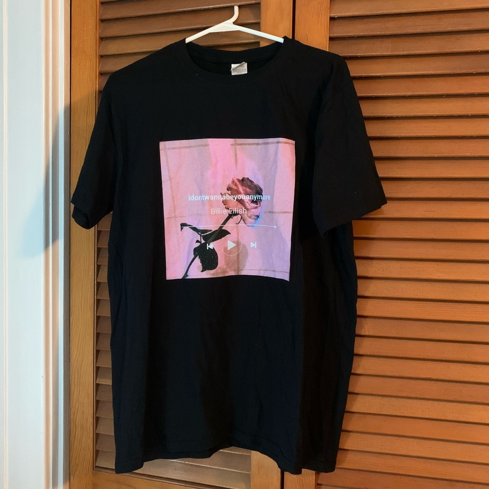 Billie Eilish Music Player T-Shirt
